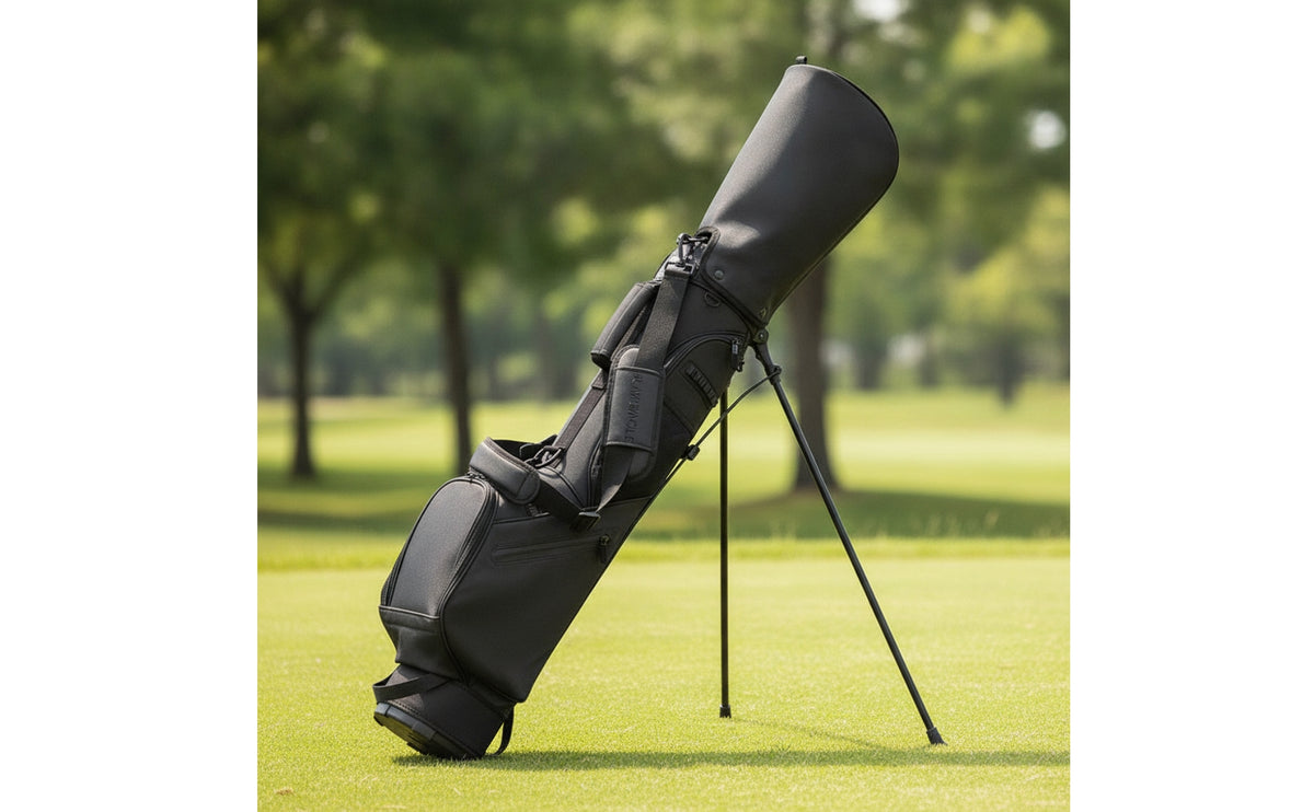 Padded Golf Stand Bag Reinforced Golf Bag with Stand Portable Water-Resistant for Golfers