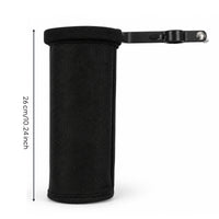 Quick-Access Drumstick Holder with Clamp Rigid Drumstick Bag with Clamp Hassle-Effortless Drum Mallet Holder Slim for Drummers, Percussionists, Stage, Rehearsal Room, Gig Rigs