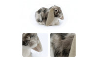 Stuffed Bunny with Long Floppy Ears Soft Stuffed Bunny Compact