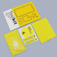 Phone Cleaning Kit with Dust Removal Sticker and Alcohol , Application Tool Kit for DIY Installer, Screen Installation Cleaning