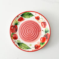 Handmade Ceramic Ginger and Garlic Grinding Plate