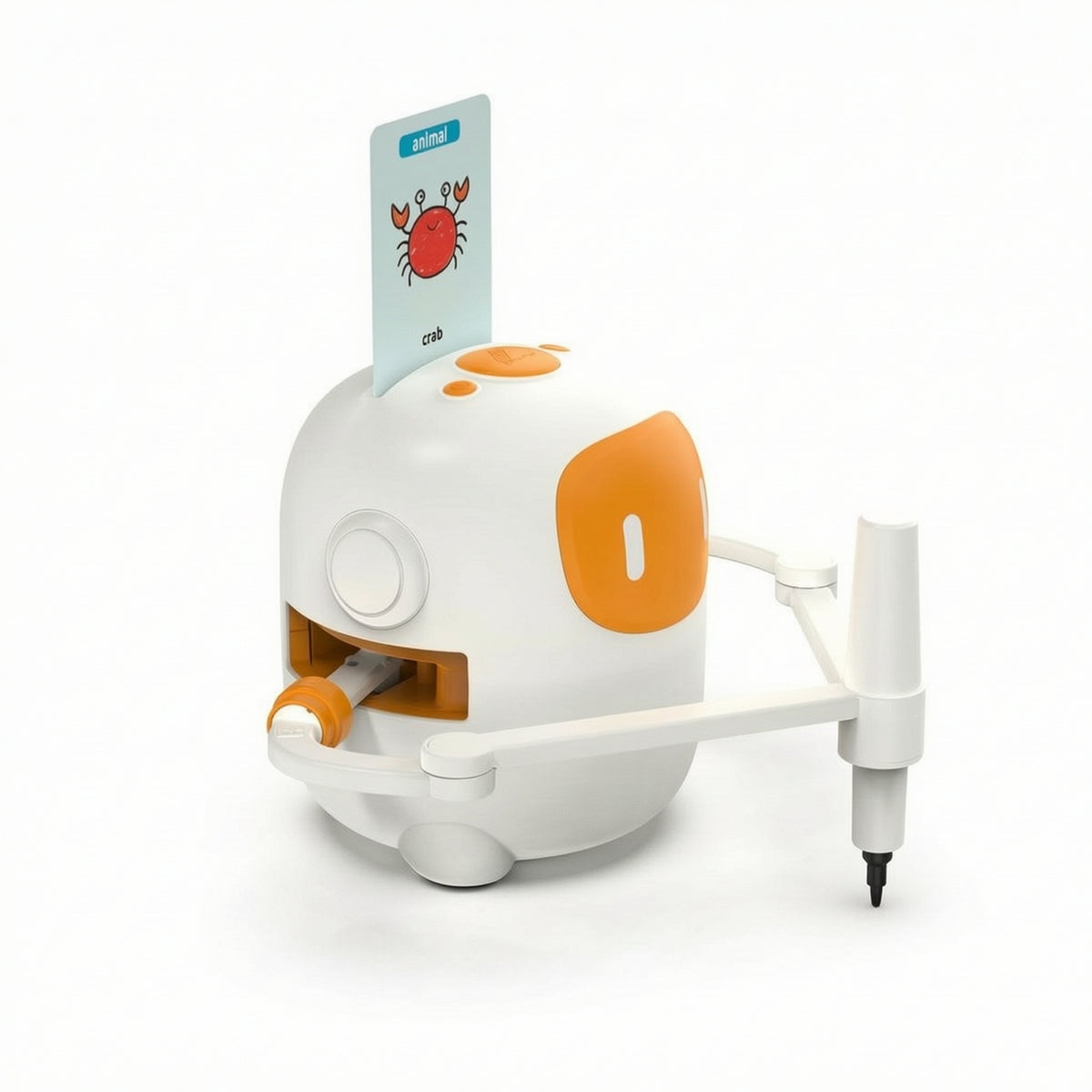 Insert-and-Play Drawing Robot with Cards Screenscreenless Drawing Robot Interactive Painting Learning Toy Creative for Preschoolers