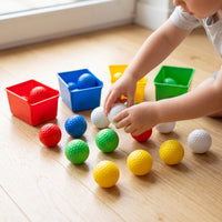 Toy Golf Balls for Children's Backyard Fun and Learning, Unisex Plastic Set