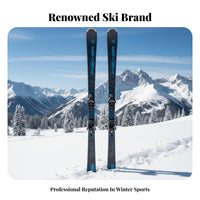 peak-wide Carving Skis Intermediate Level frosty recreation Equipment adaptable descent Boards for Recreational Skiers, Men, Groomers, powder, away from-Piste