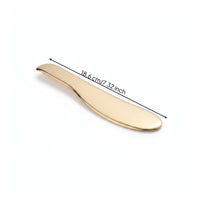 Solid Metal Brass Gua Sha Scraper Smooth Brass Gua Sha Board Sturdy Massager Facial for Massage