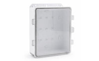 Rainproof Electrical Box with Transparent Cover Corrosion-Resistant ABS Plastic Enclosure with Latch for DIYers