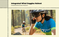 Helmet with rear light, adjustable fit