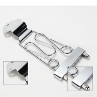 Polished Jazz Guitar Bridge Decorative Tailpiece with Bridge Electric Trapeze Tailpiece Stable Tuning for Luthier