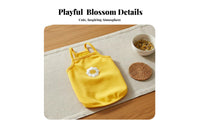 Breathable Summer Puppy Dress Lightweight Ruffle Strap Dog Dress Soft Material for Dogs, Canine Companions, Outdoor Walks, Photo Shoots