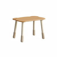 sturdy Wood Construction young child Drawing Table with Paper Roll Height Adjustable children's Furniture Multi-Functional Play Desk Rounded Corners for children 3+, Preschoolers, young children, children's activity area, Nursery, Home