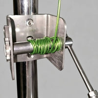 Metal Body Badminton Net Hand Crank Sturdy Construction Rope Winder Tensioner for Gym