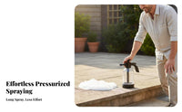 Hand Pump Foam Sprayer Corrosive & Alkali Resistant 2L Pressure Foam Bottle