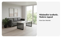 Modern Minimalist & design elevatingTop Coffee Table Multi-Functional Household Furniture adaptableable Design dual-level Shelf for Small Apartment Residents, property owners, Young Adults, Living Room, Sofa Dining, Home Office