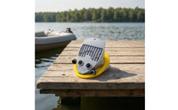 Pedal Air Pump with Adapters Manual Foot Air Pump with Hose Portable for Boaters, Boating, Camping
