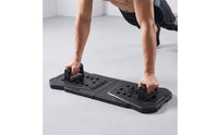Chest Press Board with Resistance Bands Non-Slip Foldable Push Exercise Board Compact Fitness Equipment for Travel