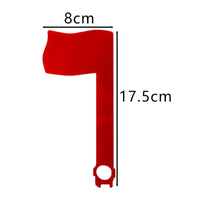 Mailbox Flag Curbside Hardware Long-Lasting for Homeowners