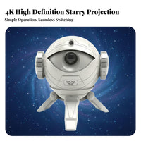 Adjustable Projection Angle Astronaut Space Light Display Controller Controlled Starry Sky Light Display USB-C Powered for Bedroom