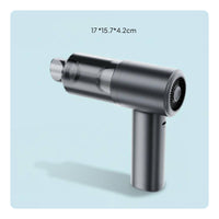 Brushless Engine 2-in-1 Vacuum Blower High Power Portable Handheld Vacuum Lightweight USB-USB-C Rapid Charging for Travel, Home