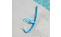 Dry Snorkel Adjustable Swimming Snorkel with Head Strap Soft Silicone for Lap Swimmers