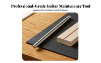 Solid Metal Construction Fret Setter Professional-Grade Fret Seating Tool Long-Lasting for Guitarists, Musicians, Repair Shop, Home Studio