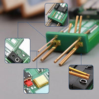 Rechargeable Optocoupler Testing Tool Portable Optocoupler Testing Tool with Replaceable Probes Compact Battery Powered for Hobbyists