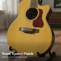 41-Inch Guitar Bridge Enhances Tone Folk Guitar Bridge Musical Instrument Part Easy to Install for Luthiers
