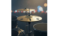 10 Inch Hole Cymbal Alloy Effects Cymbal Brilliant Finish Musical Instrument Controlled Sustain for Drum Kit
