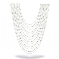 Acrylic Bead Chain Drape Decorative Beaded Curtain with Sequins Versatile Hanging Backdrop for Banquet