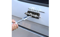 Depression Repair Pull Bar Paintless Depression Puller with Paintless Dent Removal Tabs Sheet Metal Puller Adjustable Pulling
