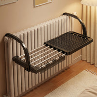 Radiator Cat Bed and Hanging Cat Hammock, Adjustable Metal Frame Style with Side Support, Warm Soft Winter Hanging Cat Bed for Radiator Use
