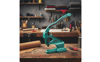 Manual Press Machine with Lever Hand-Operated  with Form Base Spring-Return Hand Press Grommet Machine for Craftsmen, Makers, Garment Assembly