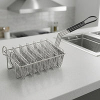 Taco Shell Fryer Basket Stainless Steel Taco Fryer Basket Wire Frame Deep Fry for Chefs, Commercial Kitchen