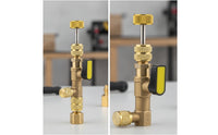 Valve Core Removal Tool Compact Connector Core Remover Installer Tool Heavy Duty for Refrigeration Service