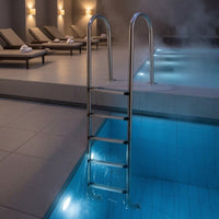Pool Handrail Ladder Rust Resistant 5-Step Pool Ladder Rustproof for for Below-Ground Pools Pools