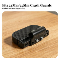 2 Pieces Foldable Footrest Folding Foot Pegs Thickened Material Foldable Passenger Footrest for Passengers