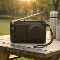 Portable Mini Radio Carrying Strap Mini Radio with Display Pocket Size