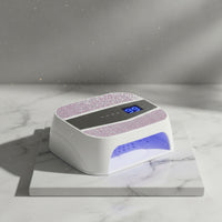 LED Nail Lamp Fast Curing Gel Nail Lamp with Smart Sensor Dryer Dual Wavelength Touch Control for Manicurists, Home DIY