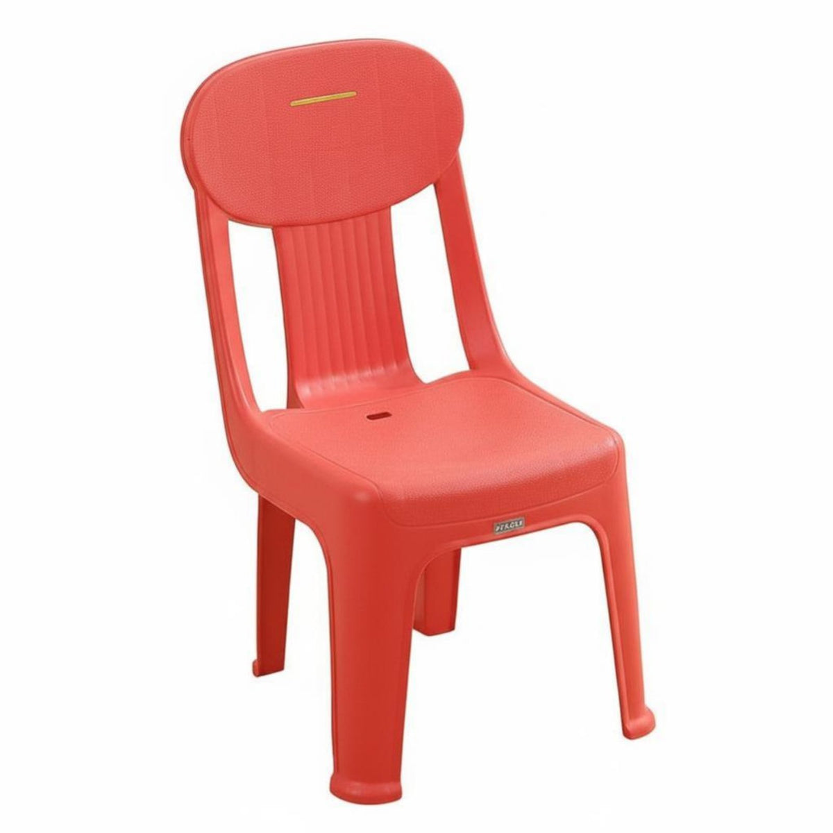 Thickened Design Stackable Backrest Stool Easy to Clean Small Chair long-lasting Indoor Seating Rounded Corners for Children, household members, Living Room, Bedroom, Kitchen, Playroom