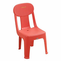 Thickened Design Stackable Backrest Stool Easy to Clean Small Chair long-lasting Indoor Seating Rounded Corners for Children, household members, Living Room, Bedroom, Kitchen, Playroom