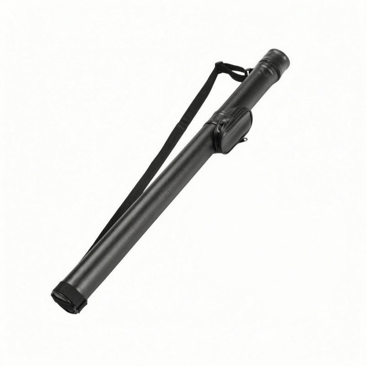 Billiard Cue Case with Shoulder Strap Zippered Pool Sticks Carrier Bag with Pockets Sheltering for League Nights
