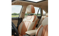 Batterycorded Car Seat Cooling Fan Compact Seat-Back Fan Perforated Top Vehicle Gear ABS