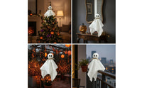 Lightweight Halloween Ghost Tree Topper Spooky Ghost Tree Topper Cute Decoration Sturdy
