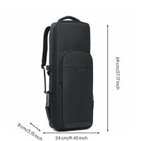 Double Electric Wind Instrument Case Fine Workmanship Electronic Wind Instrument Backpack Bag for Performance
