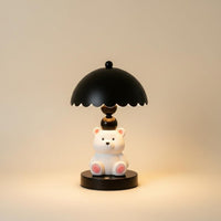 Adorable Design Bear Table Lamp Creative Design Cartoon Bear Night Light Decorative Accent Cute Desk Lamp Soothing Radiance for Children, Bedroom