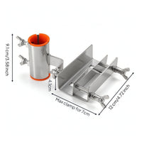 Umbrella Holder with Clamp Adjustable Umbrella Clamp Screw-on Parasol Holder for Tricycle