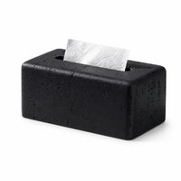 Tissue Box Cover Travertine-Reminiscent of Rectangular Tissue Box Cover Speckled for Coffee Table