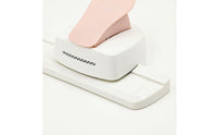Postage Stamp Border Punch Decorative Embossing Punch Compact Paper Perforator with Zigzag Pattern for Crafters, Kids