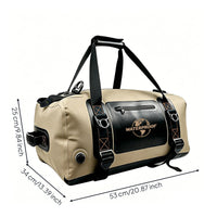 Motorcycle Tail Bag Waterproof Motorcycle Rear Seat Bag Soft-Sided for Motorcyclists, Commuters, Road Trips, Daily Commute