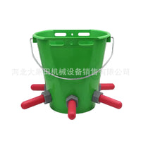 牛犊喂奶桶羊羔喝奶小牛奶壶奶嘴容量兽用喂奶用具8L牛羊多嘴用