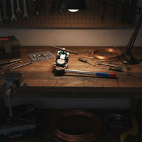 Brake Line Flaring Tool Kit Multi-Function Flaring Tool Kit with Case Portable for DIYers, Workshops